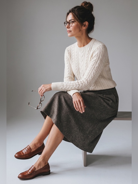 Briggs New York Dresses & Skirts - Vintage Briggs New York a-line wool blend skirt. Size 14 GUC